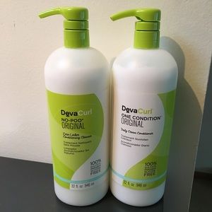 NEW large format shampoo & conditioner